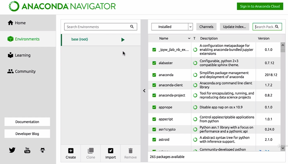 プログラミング Anaconda Navigatorによるpython環境構築 Omathin Blog